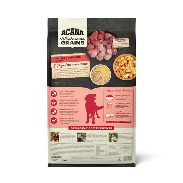 ACANA Wholesome Grains Red Meat Recipe