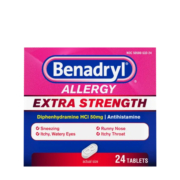 Benadryl - Diphenhydramine