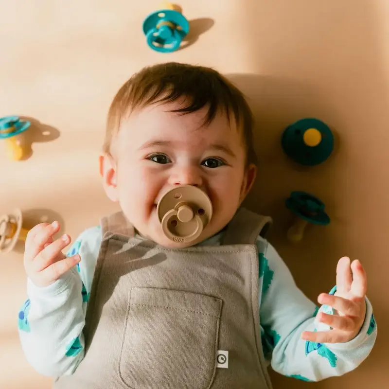BIBS Natural Rubber Baby Pacifier