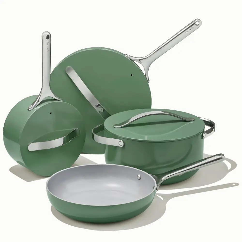 Caraway Non-Toxic Ceramic Cookware Set