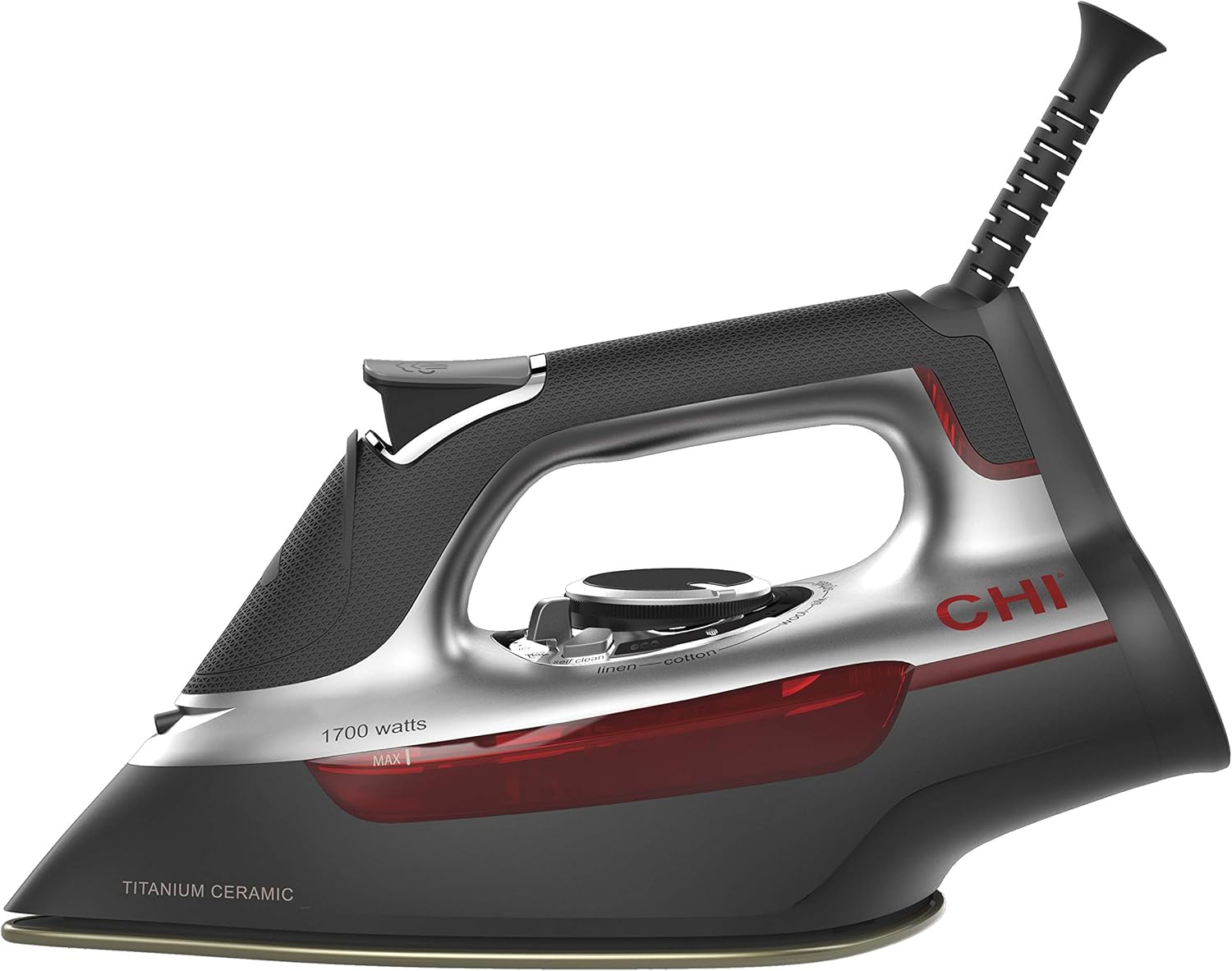 CHI Steam Iron with Titanium-Infused Ceramic Soleplate