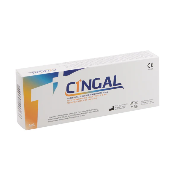 Cingal - Hyaluronic Acid and Triamcinolone Acetonide