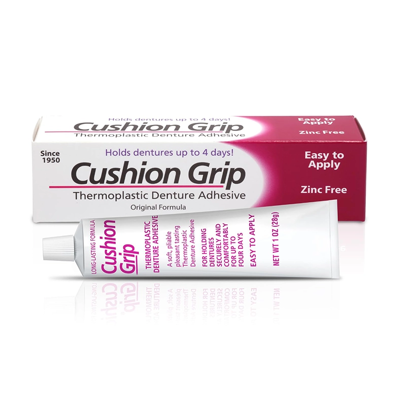 Cushion Grip Thermoplastic Denture Adhesive