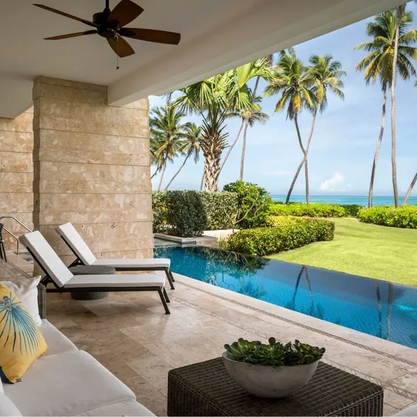 Oceanfront villa at Dorado Beach, a Ritz Carlton Reserve