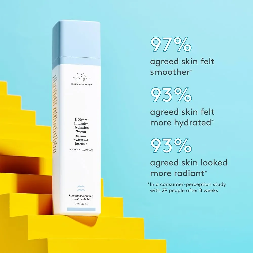 Drunk Elephant B-Hydra Intensive Hydration Serum – The Cool Gel with Serious Glow Energy