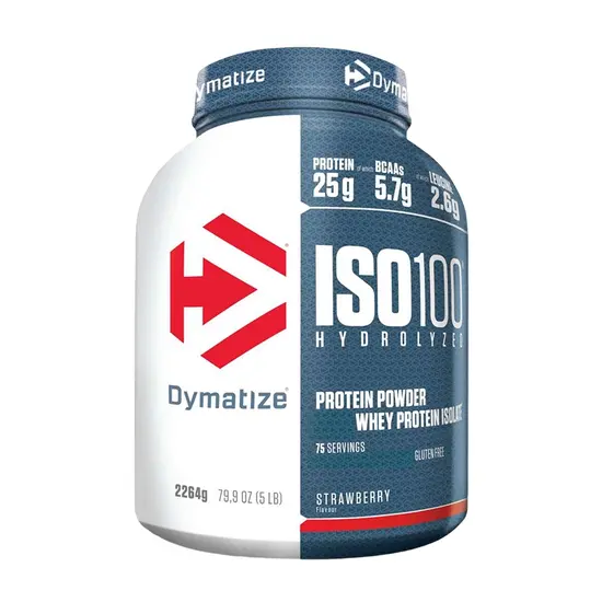 Dymatize ISO100 protein tub