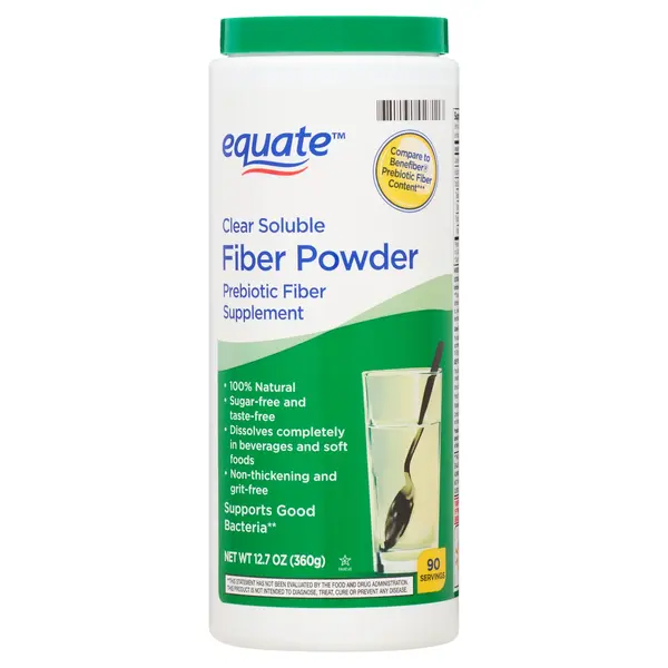 Equate Clear Soluble Fiber Powder