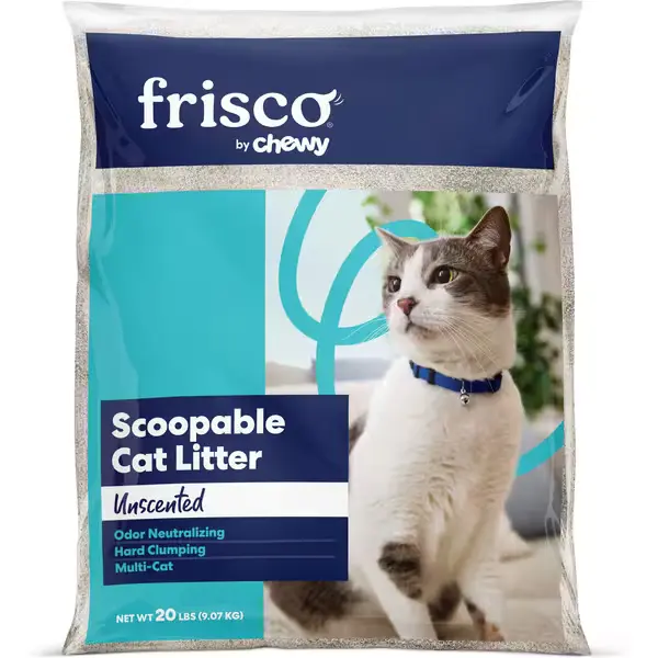 Best Budget Cat Litter: Frisco Unscented Clumping Clay Litter