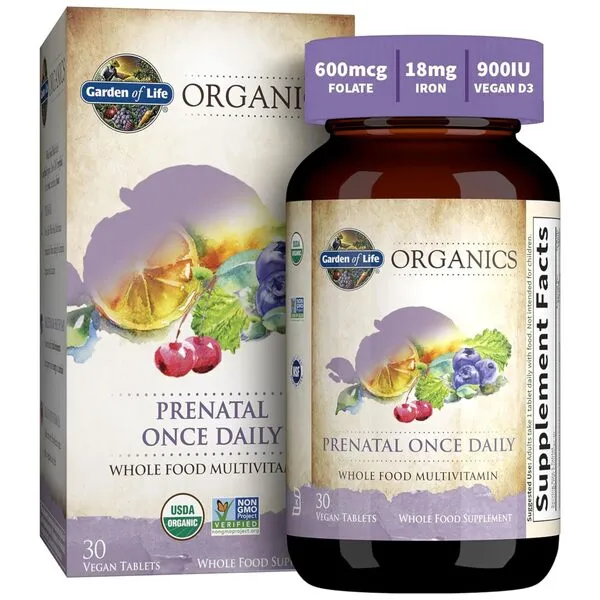 Garden of Life Organics Prenatal Multivitamin