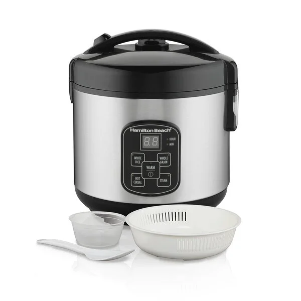 Hamilton Beach Digital Programmable Rice Cooker — Everyday Simplicity That Works