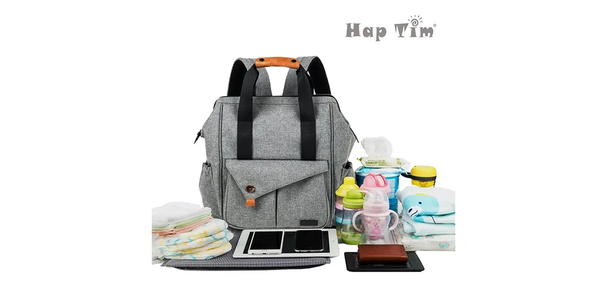 HapTim Multi-Function Diaper Backpack