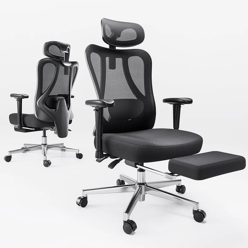 Hbada Gaming Chair with Footrest