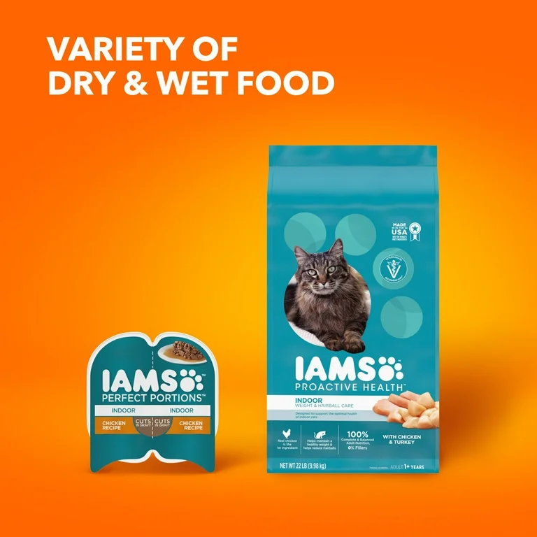 IAMS ProActive Health Indoor Weight and Hairball Care