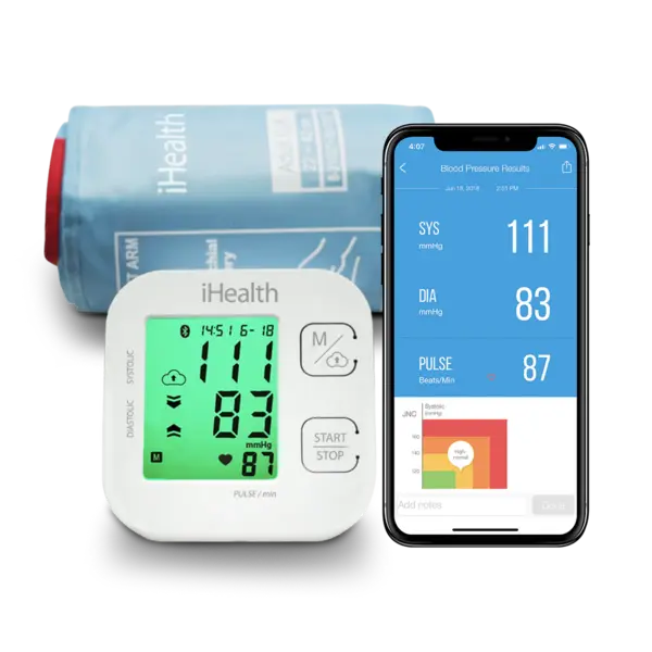 iHealth Track Connected Blood Pressure Monitor