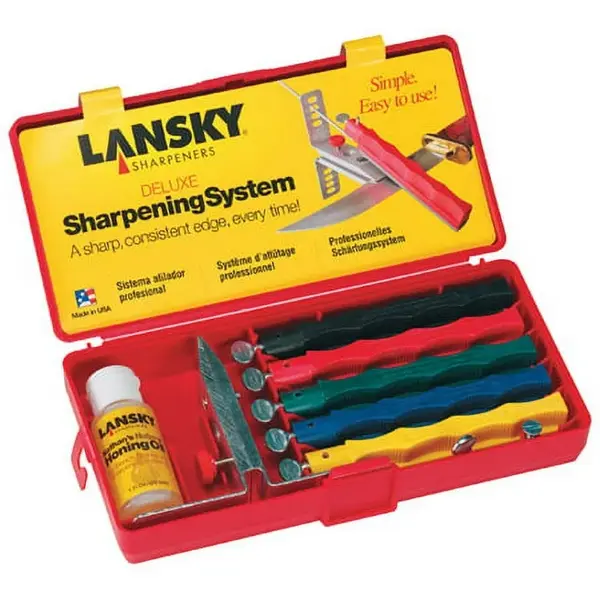Lansky Deluxe 5-Stone Sharpening System