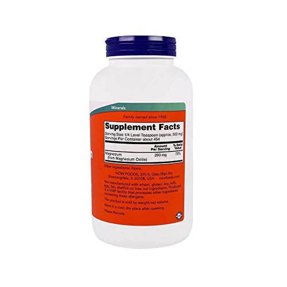 Magnesium Oxide – NOW Supplements
