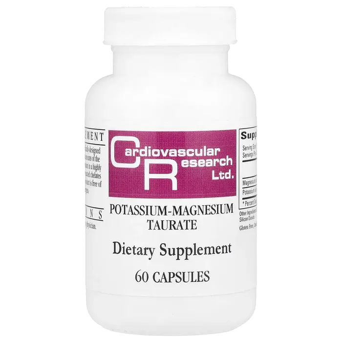Magnesium Taurate – Cardiovascular Research Ltd.