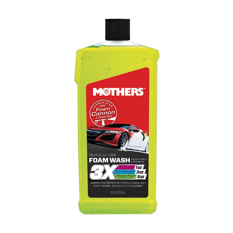 Mothers 3X Triple Action Foam Wash