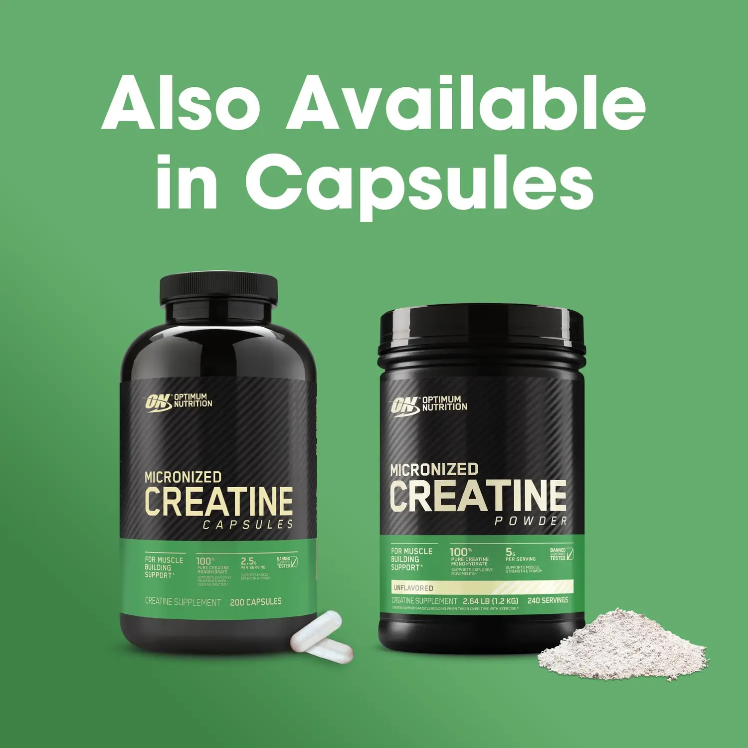 Optimum Nutrition Micronized Creatine Monohydrate
