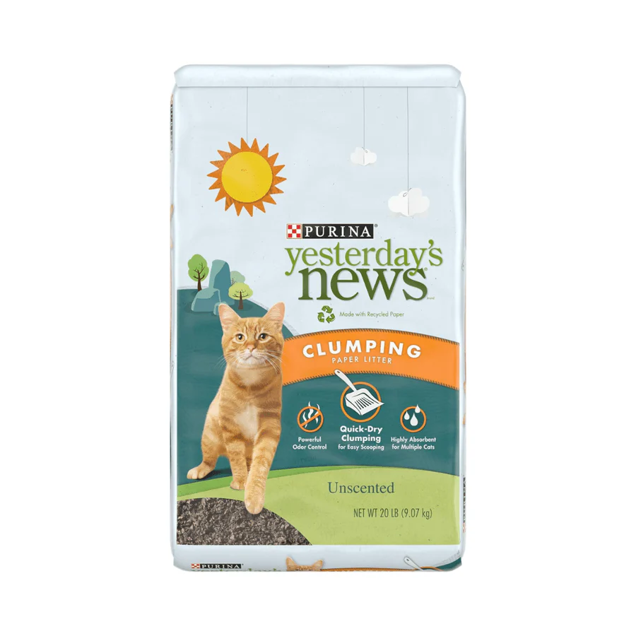 Best Cat Litter for Kittens: Purina Yesterday’s News Non Clumping Paper Litter