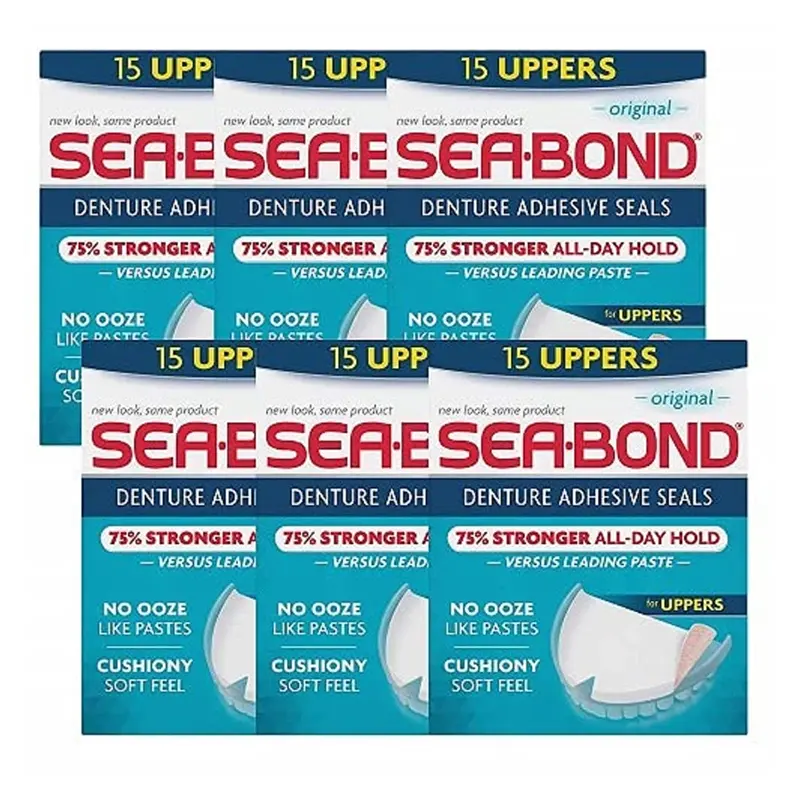 Sea-Bond Denture Adhesive Seals