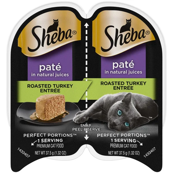 Sheba Perfect Portions Paté Wet Cat Food Trays