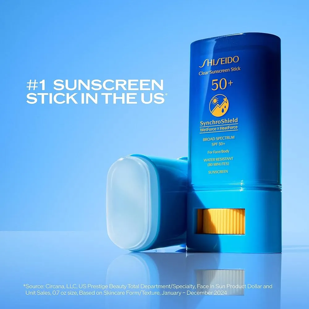 Shiseido Clear Sunscreen Stick SPF 50+