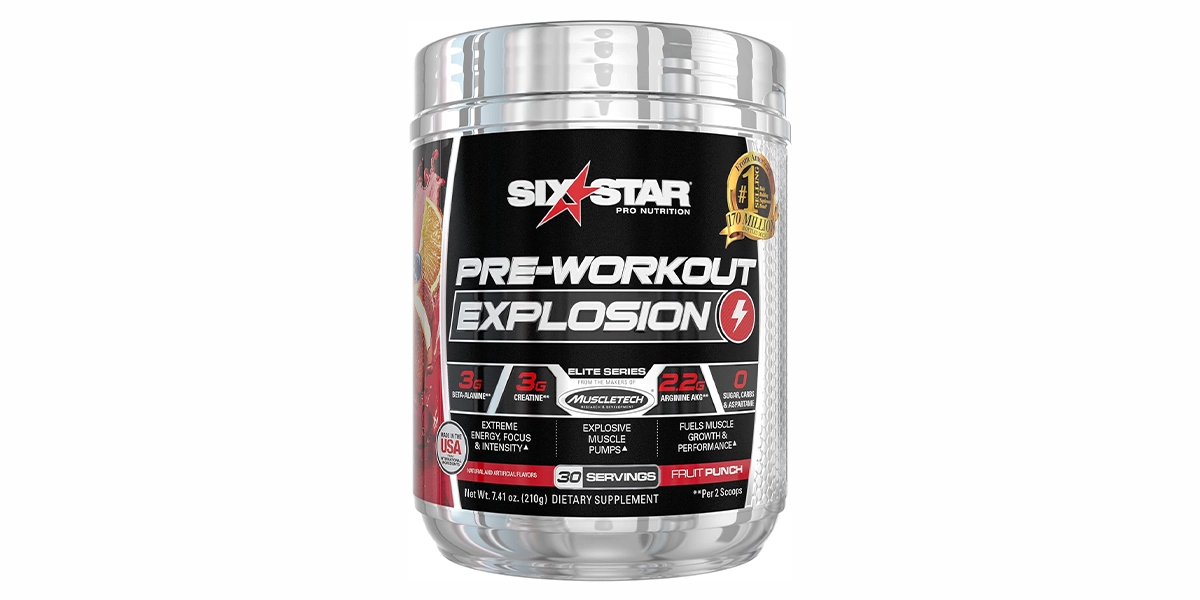 Six Star Pre-Workout Explosion