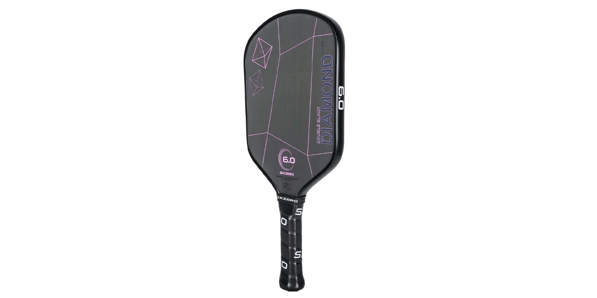 8. Six Zero Double Black Diamond Control Pickleball Paddle