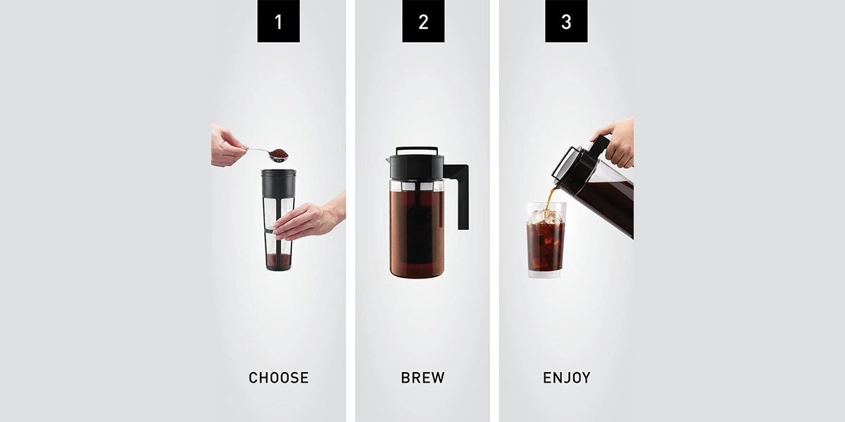 Takeya Patented Deluxe Cold Brew Coffee Maker