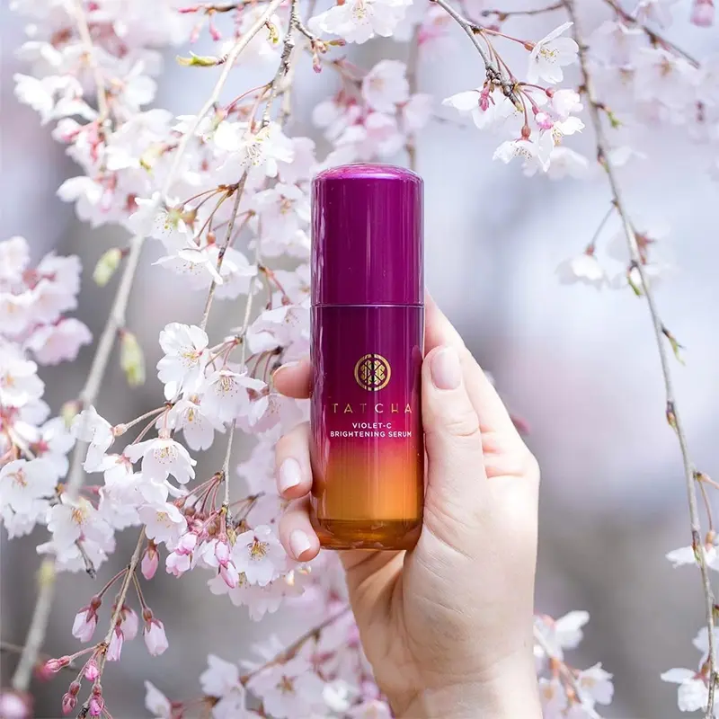 Best Hydrating Vitamin C Serum: Tatcha Violet-C Brightening Serum