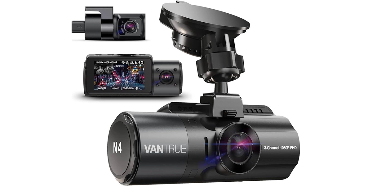 Vantrue N4 Three-Channel Dash Cam